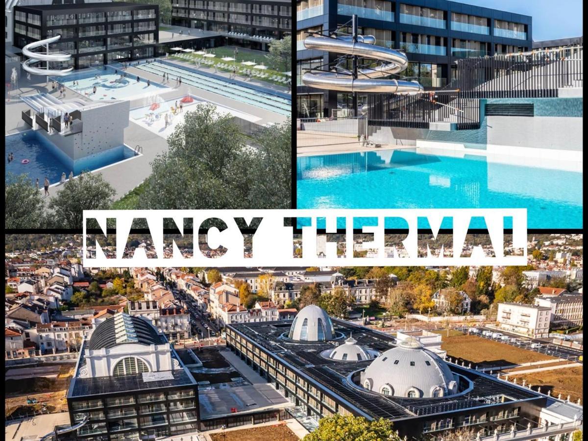 Proche Nancy Centre, A Quelques Pas Des Thermes Et Du Campus Artem, Appartement Calme Avec Parking Gratuit Kültér fotó